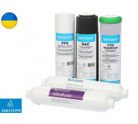 Комплект картриджів Ecosoft P'URE Alkafuse "6 місяців" (CHV5PUREALC)
