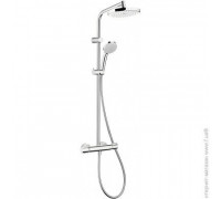 Душова система з термостатом Hansgrohe Verso 220 Showerpipe, хром (27237000)