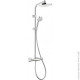 Душова система з термостатом Hansgrohe Verso 220 Showerpipe, хром (27237000)