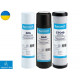 Покращений комплект картриджів Ecosoft 1-2-3 для фільтрів зворотного осмосу (CHV3ECO)
