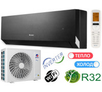 Кондиціонер інверторний Gree Clivia inverter R32 GWH09AUCXB-K6DNA1A Wi-Fi (до 25м2)