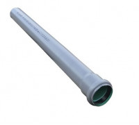 Труба канализационная внутренняя VS Plast 50x1,8 1500 мм