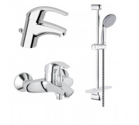 Набор смесителей для ванны Grohe Eurosmart 121649