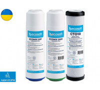 Покращений комплект картриджів Ecosoft для потрійного фільтра (CRV3ECO)