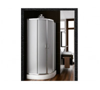 Душова кабіна Armaform Elbe Satin Standart 800x800x1850 (Aquaform) півкругла розсувна R 550