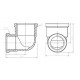 Уголок редукционный SD Forte 3/4''х1/2'' ВВ SF3692015