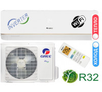 Кондиціонер інверторний Gree Bora Inverter R32 GWH24AAD-K6DNA5A Wi-Fi (до 70м2)