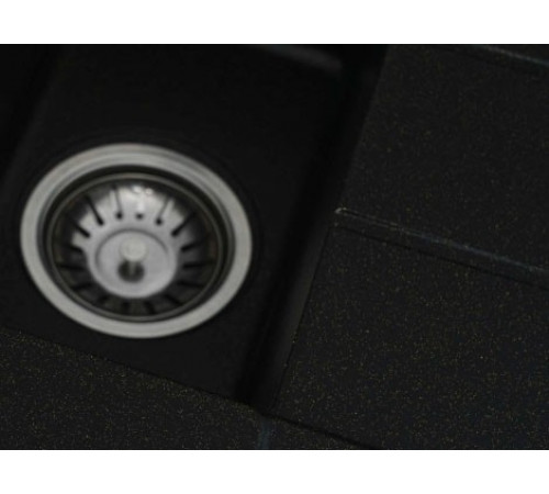 Гранитная кухонная мойка Platinum 7850W TOSKANA матовая Черная GOLD Гранитная кухонная мойка Platinum 7850W TOSKANA матовая Черная GOLD