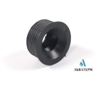Перехід гумовий Ø50/40мм Fluger Plast чорний  Переход резиновый Ø50/40мм Fluger Plast чёрный 