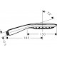Ручной душ Hansgrohe Raindance Select E 150 3jet, хром-белый (26550400)