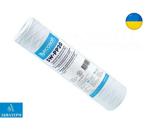 Картридж з поліпропіленової нитки Ecosoft 4,5"x20" 20 мкм (CPN452020ECO) Картридж з поліпропіленової нитки Ecosoft 4,5"x20" 20 мкм (CPN452020ECO)