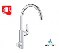 Смеситель Grohe Eurosmart 2 в 1 для кухонной мойки арт.31722000 хром