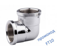Уголок SD Forte 1/2''ВВ хром SF368Н15