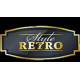 Кран латунний нижній кутовий Idrosfer RETRO