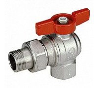 Кран кульовий з американкою кутовий 1/2” Giacomini (Італія) R789