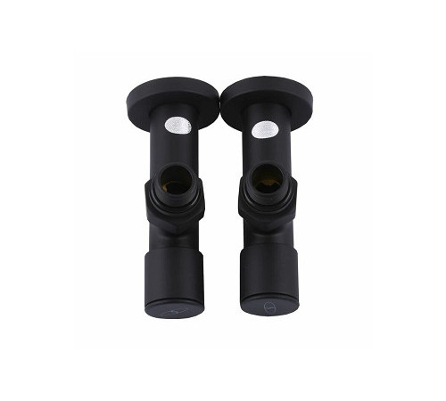 Кран угловой удлиненный Solomon 1/ 2 комплект 2 шт (7777-BLACK) черный Кран угловой удлиненный Solomon 1/ 2 комплект 2 шт (7777-BLACK) черный
