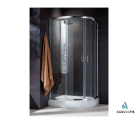 Душова кабіна RADAWAY Premium Plus E 100×80×170 профіль хром