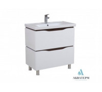 Тумба Aqua Rodos “Венеция” напольная 80см, венге, с умывальником “Arya”, 10701