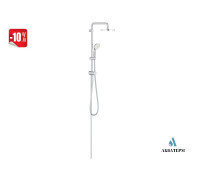 Душова система GROHE New Tempesta System 200 з перемикачем, настінний монтаж арт.27389002 хром