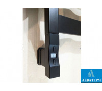 ТЭН для полотенцесушителя/радиатора Heatpol Black 0,3 кВт 1/2″, 30x30, скрытый монтаж