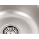 Кухонна мийка з нержавіючої сталі Platinum ДЕКОР 450 (0,6/170 мм)