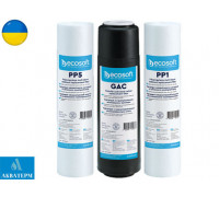 Комплект картриджів Ecosoft 1-2-3 для фільтрів зворотного осмосу (CPV3ECOSTD)