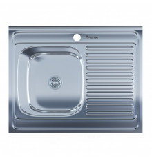 Мойка Imperial 800x500х175 / 180 накладная прямоугольная Polish 5080-R