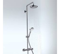 Душевая система с термостатом Hansgrohe Croma Select S 180 2 jet Showerpipe 27253400 (белый цвет)