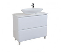 Тумба Aqua Rodos Акцент со столешницей (напольная) 80 см, 8105