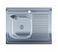 Мийка Imperial 800х500х175/180 накладна прямокутна Satin 5080-L