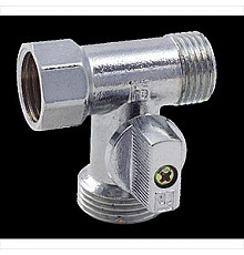Кран прохідний FADO NEW 1/2''x3/4''x1/2''