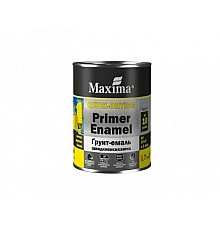 Грунт-эмаль быстросохнущая Maxima черный глянец (0.75 кг)