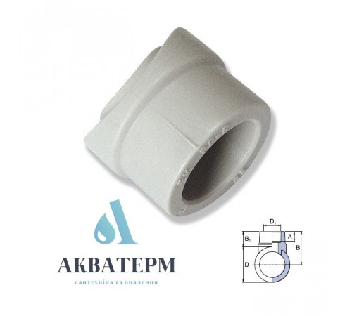 Вварное седло Wavin Ekoplastik (Чехия) Ø90x32 (SNS09032RCT) Вварное седло Wavin Ekoplastik (Чехия) Ø90x32 (SNS09032RCT)