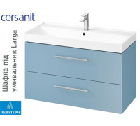 Шкафчик под умывальник Cersanit Larga 100, голубой, арт. S932-077