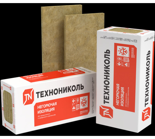 Утеплитель ТЕХНОНИКОЛЬ ТЕХНОВЕНТ Н 1200Х600Х170 ММ 3 ПЛИТ, МУЛЬТИПАК