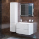 Тумба Aqua Rodos АКЦЕНТ 70см + Раковина АЛЬФА (7681)