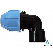 Колено ПНД Vsplast 50*11/4'' ВР 4002
