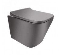 Подвесной унитаз Qtap Tern безобедочный с сиденьем Soft-close QT1733052ERMB