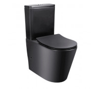 Унитаз-компакт Qtap Scorpio безобедочный с сиденьем Soft-close QT14222125ARMB