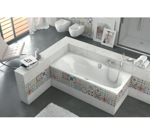 Ванна акрилова Excellent 1600х750 Canyon II WAEX.CNN16WH+RCR Ванна акрилова Excellent 1600х750 Canyon II WAEX.CNN16WH+RCR