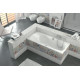 Ванна акрилова Excellent 1600х750 Canyon II WAEX.CNN16WH+RCR