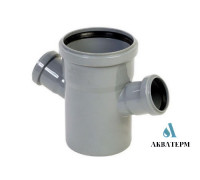Крестовина Ø110 / 50 / 50 х 67° Fluger Plast