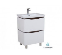 Тумба Aqua Rodos “Венеция” напольная 60см, венге, с умывальником “Arya”, 10700