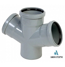 Хрестовина Ø110 / 110 / 110 х 45° Fluger Plast