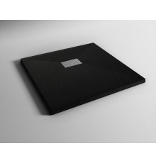Душовий піддон EDEM 900x900x32 мм чорний (WT/90x90/G(G-9090)-foto-1