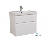 Тумба консольная Aqua Rodos ЭЛИТ 70см + Раковина ELIT (7646)