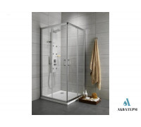 Душевая кабина RADAWAY Premium Plus C 100×100×190 профиль хром