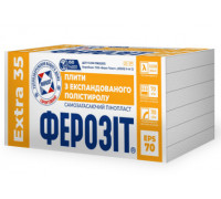 Плита пінополістирольна Ферозіт 35 Extra EPS-70 1000х500х30 (16 кг/м3). Ціна за шт