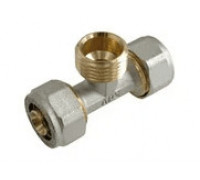 Тройник с наружной резьбой APE ITALY 733 L 20x3/4x20