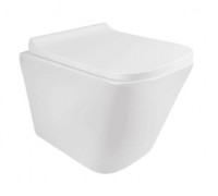 Подвесной унитаз Qtap Tern безобедочный с сиденьем Soft-close QT1733052ERW